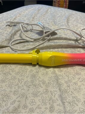 The Beachwaver Co. Yellow to Pink Curling Iron